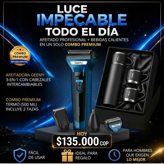 El kit que todo hombre necesita para verse impecable cada día.