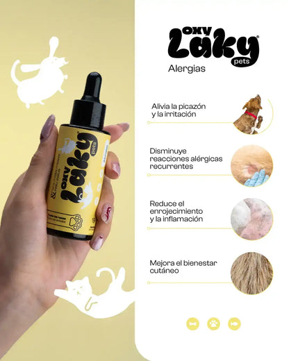 Oxy laky™ Pets- Sistema Homeopático de Longevidad kit 360º