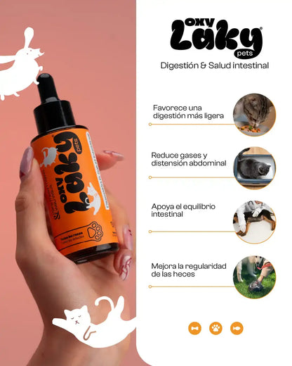Oxy laky™ Pets- Sistema Homeopático de Longevidad kit 360º