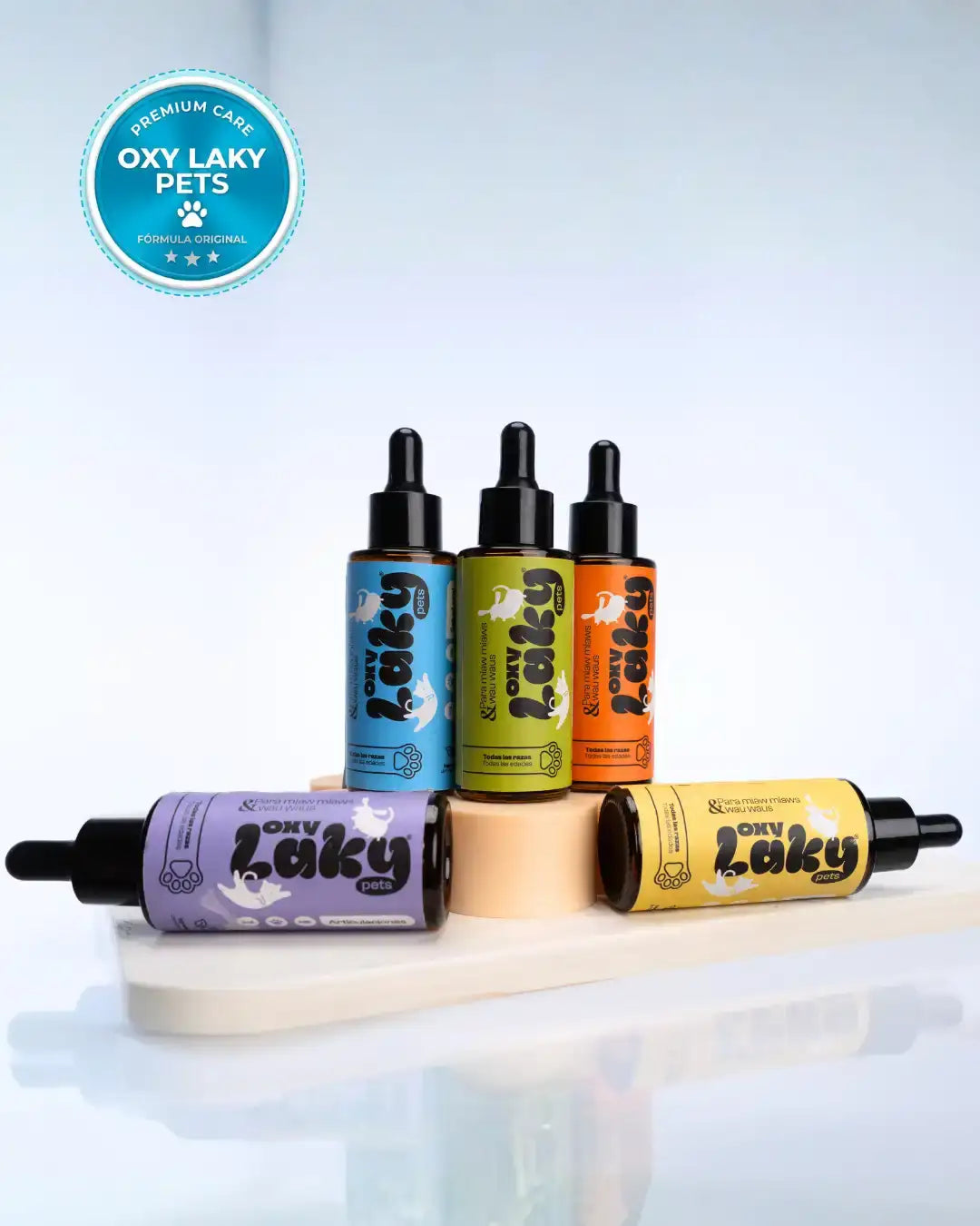 Oxy laky™ Pets- Sistema Homeopático de Longevidad kit 360º
